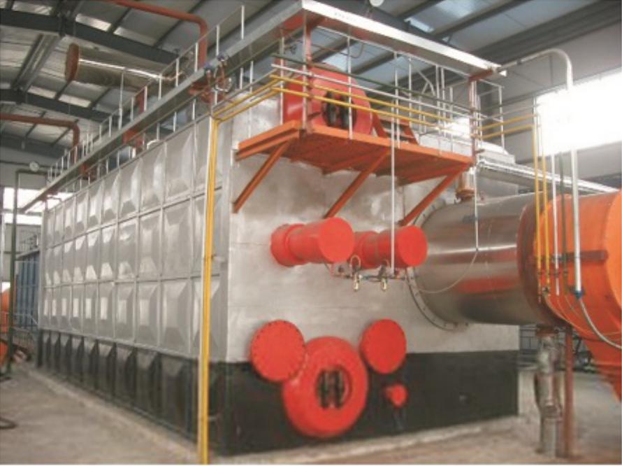 horizontal steam boiler